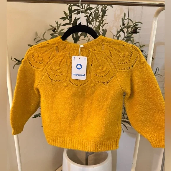 NWT Mayoral mustard texture sweater
Size 5 110cm - Picture 7 of 10